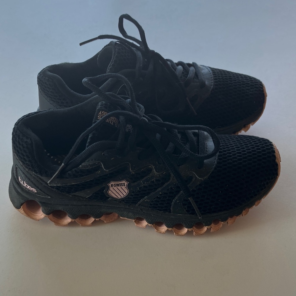 K-Swiss Tubes 200 Sneakers Black & Pink 2010 Original Release Women’s Size 6 - Picture 6 of 11